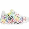 Top 10 ⭐ Girls' Skechers Little Kid & Big Kid Uno Lite Heart Wedge 👟 Sneakers White/Multi 🛒