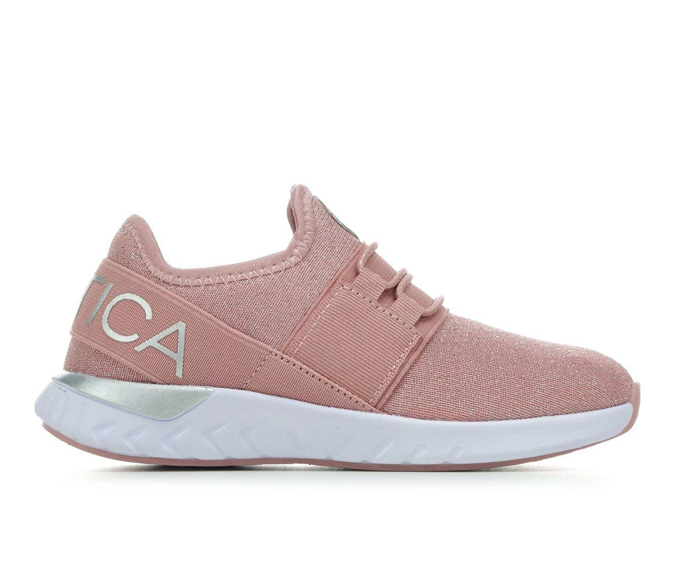 Wholesale ❤️ Girls' Nautica Little Kid & Big Kid Neave 👟 Sneakers Mauve/Silver ✨ - Image 2