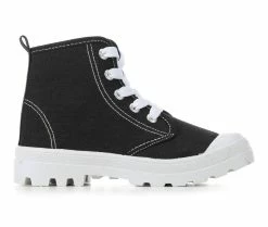 Outlet 😍 Girls' Paris Blues Little Kid & Big Kid Pollie High-Top 👟 Sneakers Black ⌛