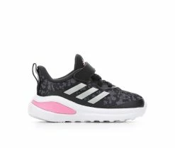 Budget ๐ฅฐ Girls' Adidas Toddler Fortarun Sustainable Running ๐ Shoes Blk/Pink/Print ๐