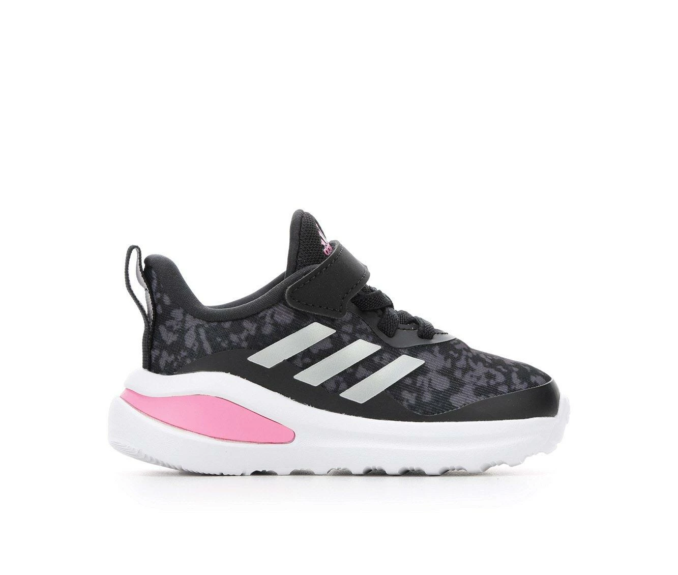 Budget ๐ฅฐ Girls' Adidas Toddler Fortarun Sustainable Running ๐ Shoes Blk/Pink/Print ๐