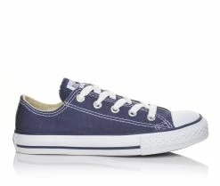Flash Sale ✨ Kids' Converse Little Kid Chuck Taylor All Star Ox 👟 Sneakers Navy ✔️