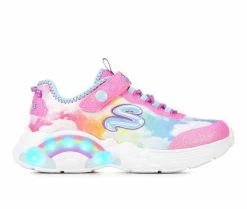 Best reviews of ๐งจ Girls' Skechers Little Kid Rainbow Racer Light-Up Wedge ๐ Sneakers Pink/Cloud Mlti ๐งจ