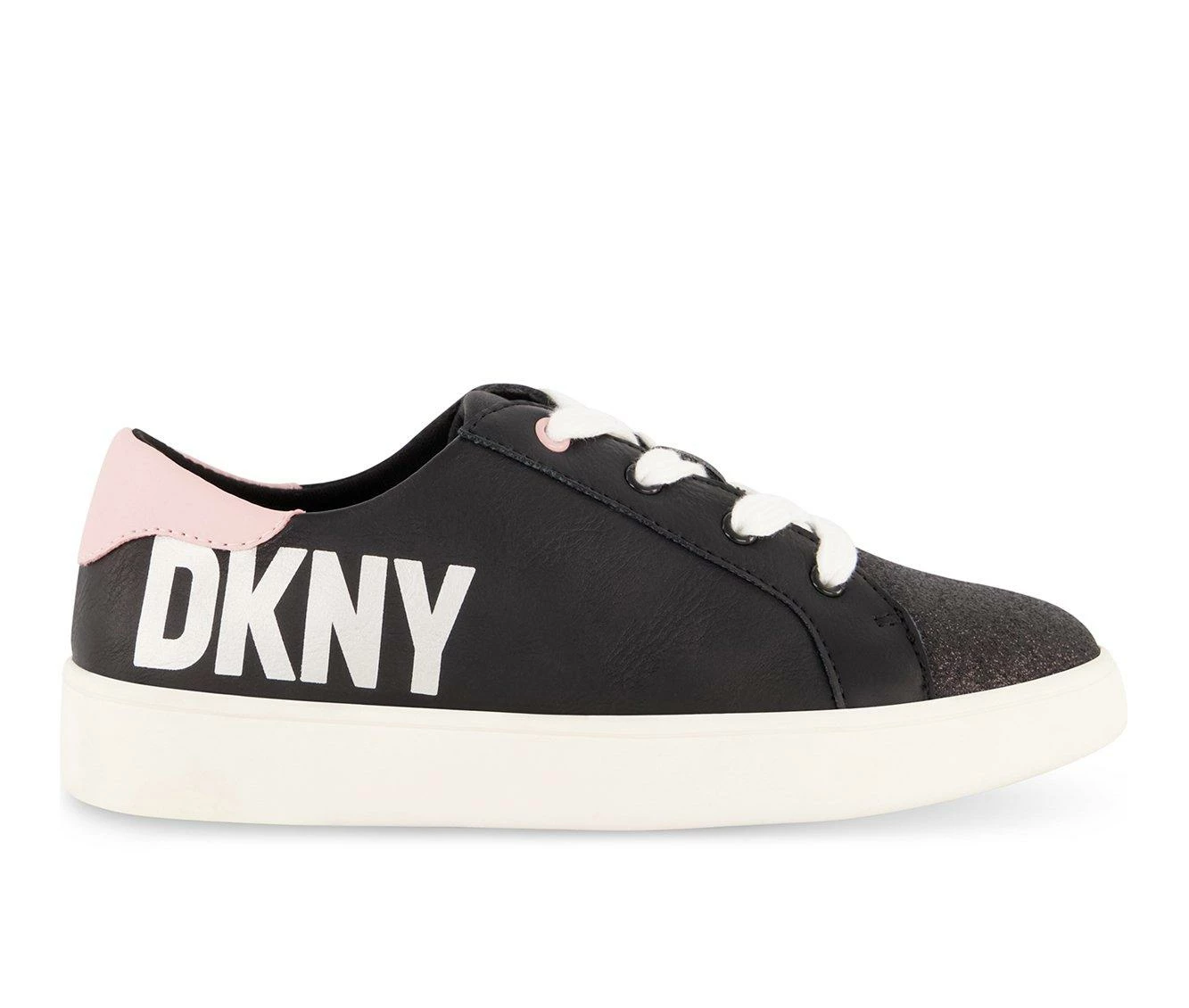 Wholesale โ Girls' DKNY Little Kid & Big Kid Cam Verna ๐ Sneakers Black โ - Image 2