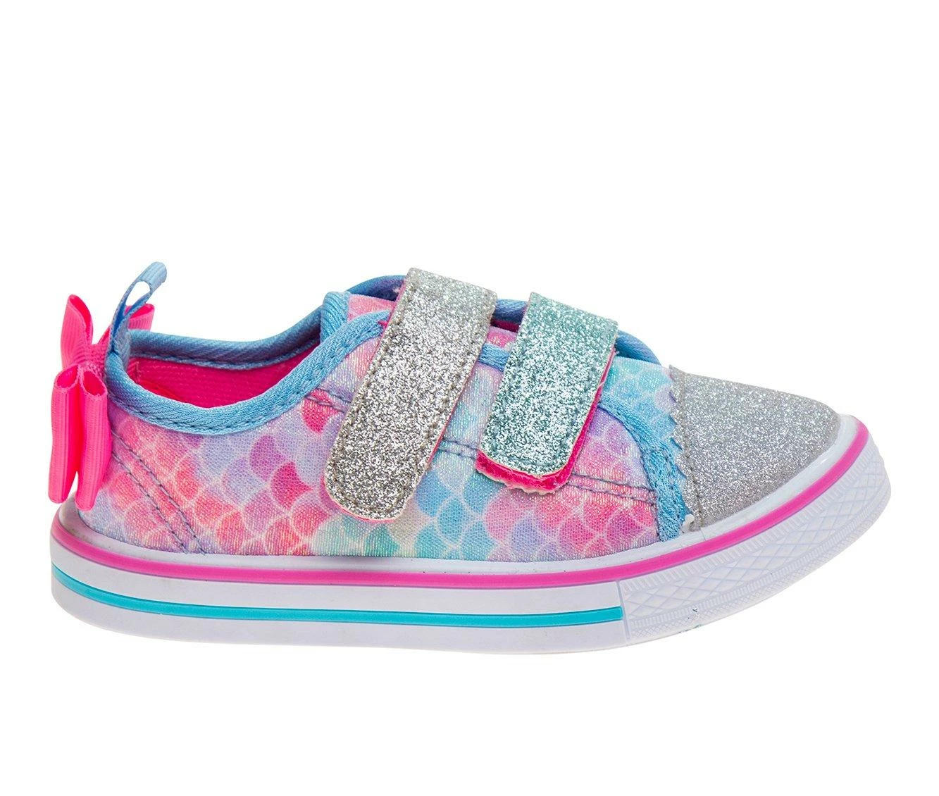 Best deal 😀 Girls' Laura Ashley Toddler & Little Girl Angie 👟 Sneakers Blue Multi 🎉