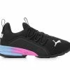 Budget 👍 Girls' Puma Little Kid & Big Kid Axelion Sleek Running 👟 Shoes Blk/Blue/Purple 👏