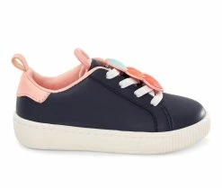 Best Sale ๐ Girls' Carters Toddler & Little Kid Tryptic Fashion ๐ Sneakers Navy โจ