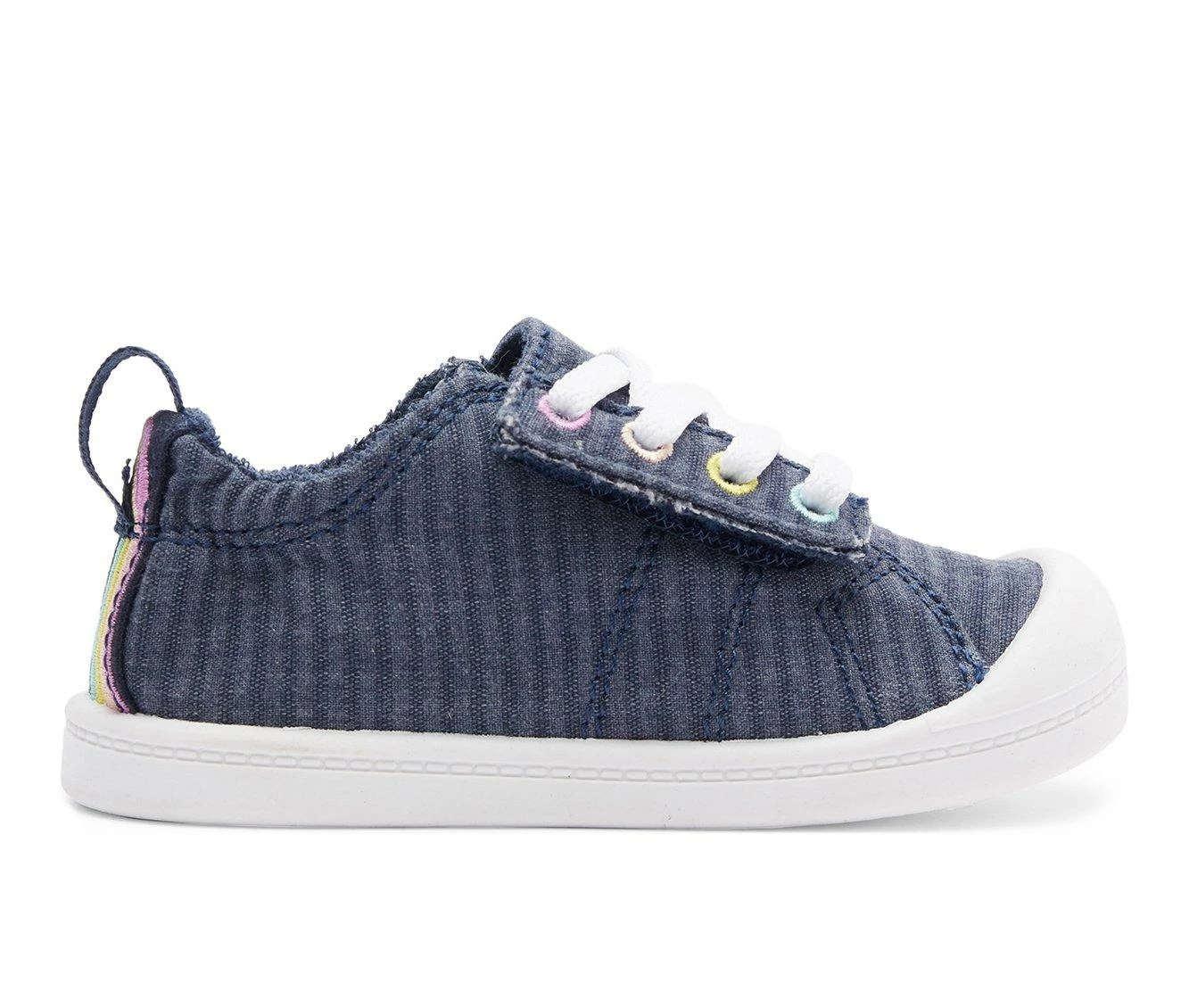 Outlet ๐ Girls' Roxy Toddler TW Bayshore III ๐ Sneakers True Navy โค๏ธ - Image 2