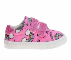 Deals 🔥 Girls' Nanette Lepore Toddler Love And Rainbows 👟 Sneakers Pink ✨