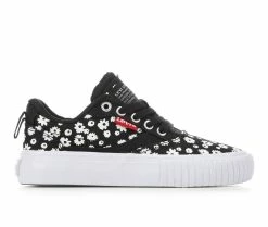 Cheapest โญ Girls' Levis Big Kid Naya Print ๐ Sneakers Black/White โค๏ธ