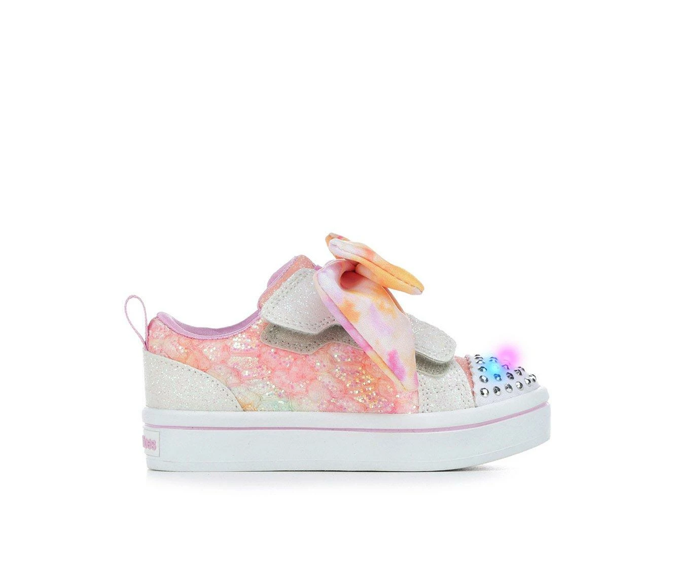 Hot Sale ๐ Girls' Skechers Toddler & Little Kid Twi-Lites Light-Up Platform ๐ Sneakers Pink/Multi ๐ฅฐ - Image 2