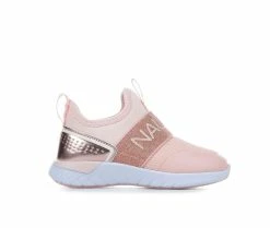 Hot Sale ๐ Girls' Nautica Toddler & Little Kid Alois Saga Slip-On ๐ Sneakers Rose Gold โค๏ธ