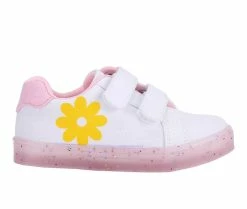 Wholesale 🛒 Girls' Oomphies Toddler & Little Kid Lena Fashion 👟 Sneakers White 👏