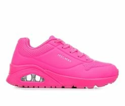Best reviews of 🛒 Girls' Skechers Little Kid & Big Kid Uno Night Shades Wedge 👟 Sneakers Hot Pink ⭐