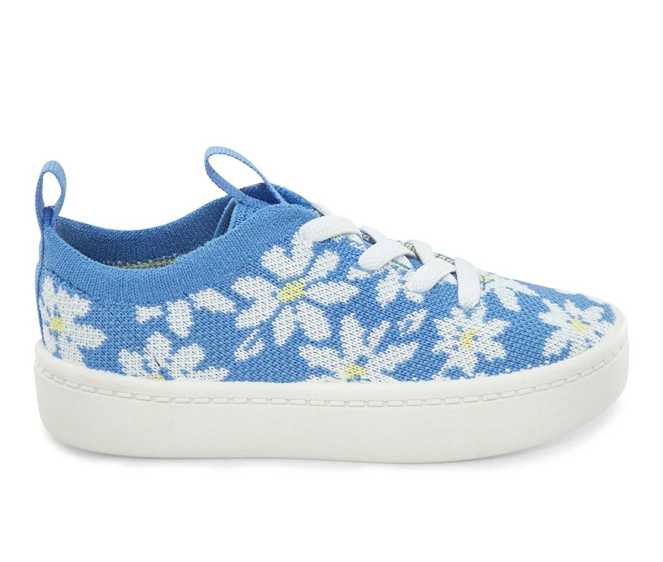 Flash Sale โค๏ธ Girls' Carters Toddler & Little Kid Soren Sneakres Blue/Flowers ๐ - Image 2