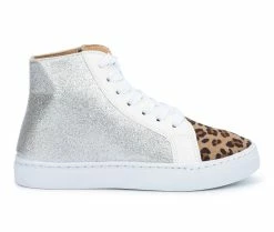Buy ๐คฉ Girls' Olivia Miller Little Kid & Big Kid Chantel High-Top ๐ Sneakers Leopard ๐