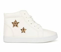 Discount ๐ Girls' Olivia Miller Little Kid & Big Kid Brooklyn High-Top ๐ Sneakers Leopard ๐