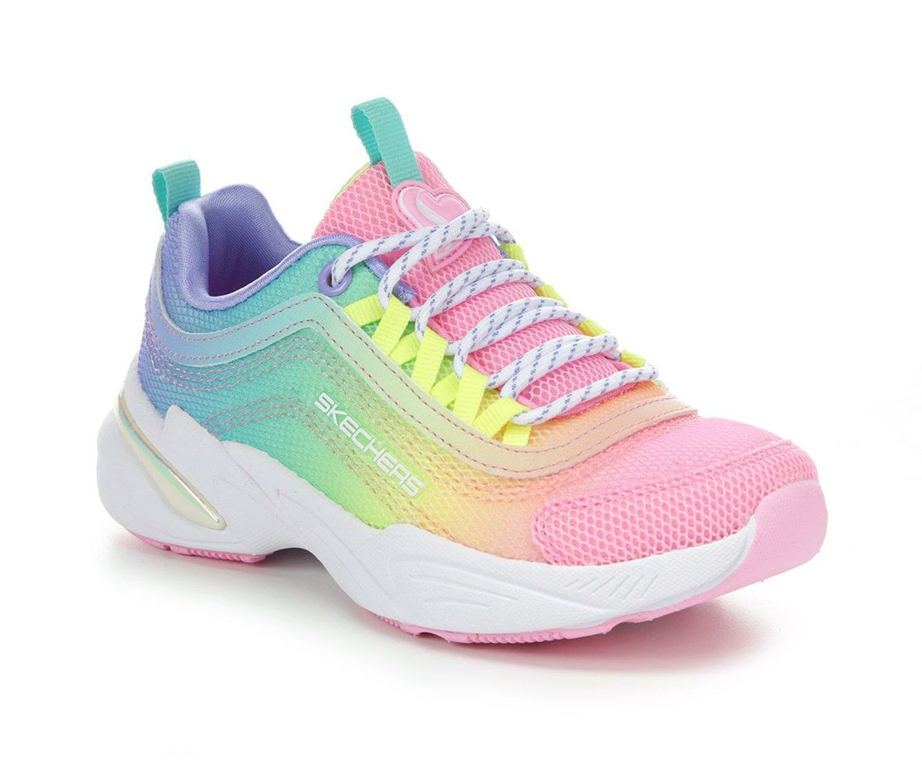 Outlet ๐ Girls' Skechers Little Kid & Big Kid Social Status Colortastic Running ๐ Shoes Multicolor ๐ - Image 3