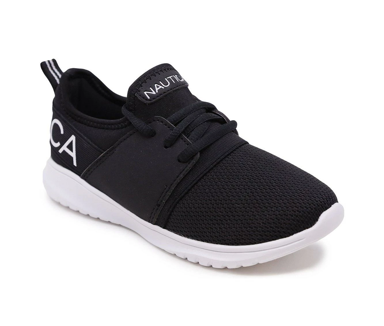 Deals ๐ฅ Girls' Nautica Little Kid & Big Kid Kappil ๐ Sneakers Black/White ๐ฏ - Image 3