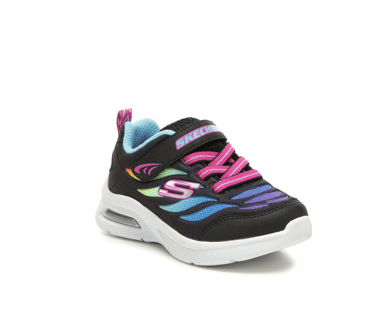 Top 10 ๐ Girls' Skechers Toddler Microspec Max Running ๐ Shoes Black/Pink/Mlti ๐ - Image 3
