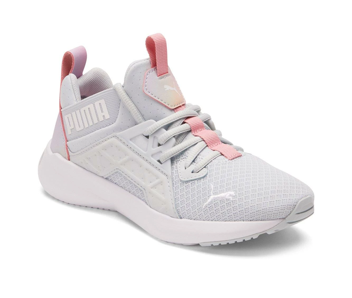 Best deal ๐ Girls' Puma Big Kid Enzo Softride Prismatic Jr. ๐ Sneakers Air/Peony/White ๐ - Image 3