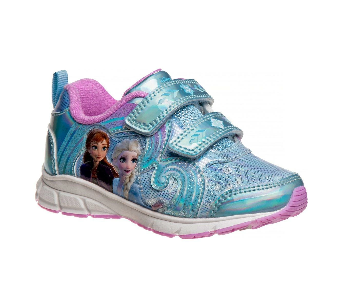Outlet ๐ Girls' Disney Toddler & Little Kid CH87842C Frozen II Light-Up ๐ Sneakers Blue ๐ฏ - Image 3