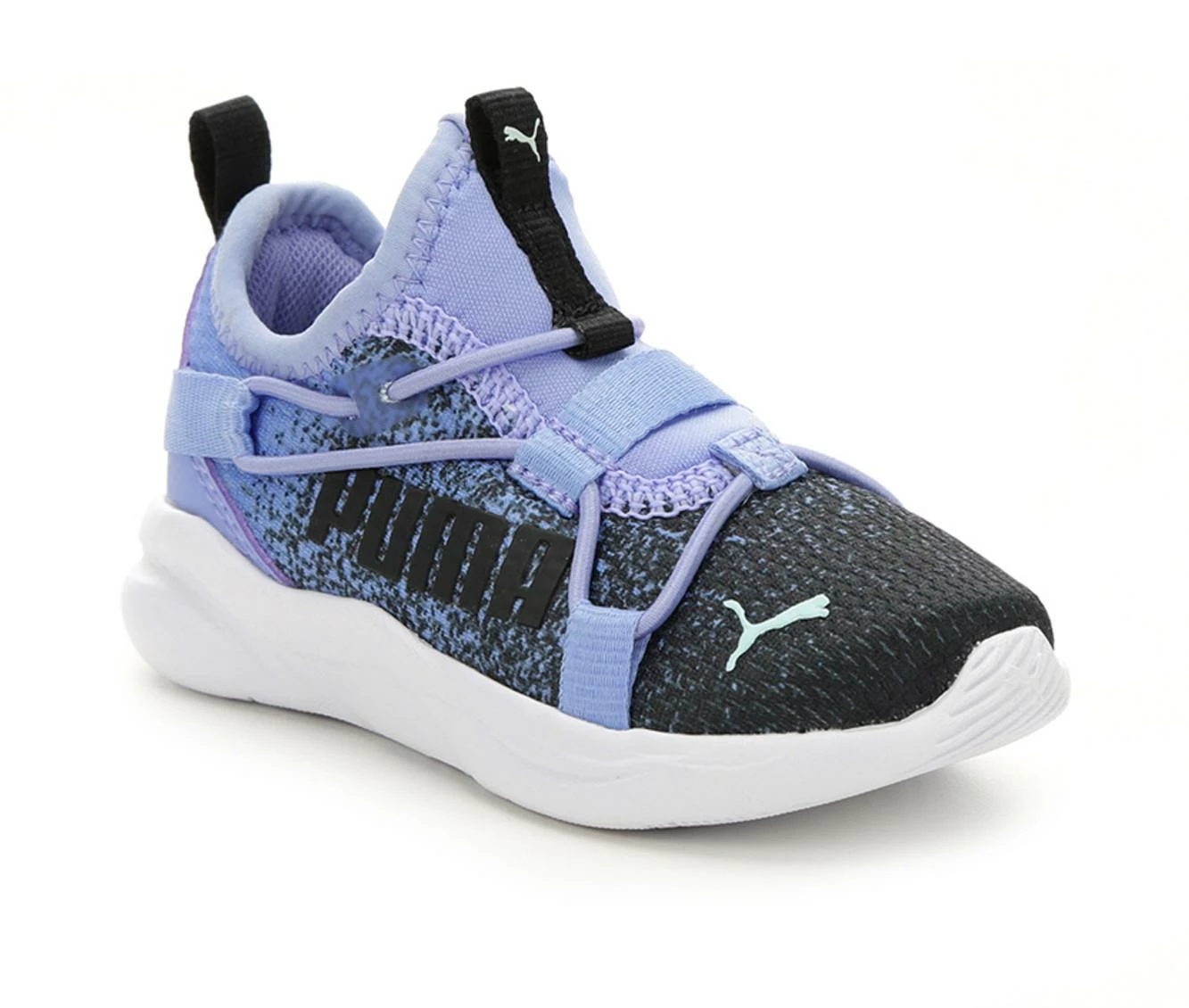 Hot Sale ๐ฏ Girls' Puma Toddler Rift Sprinkle Slip-On Running ๐ Shoes Purp/Blk/White ๐ - Image 3