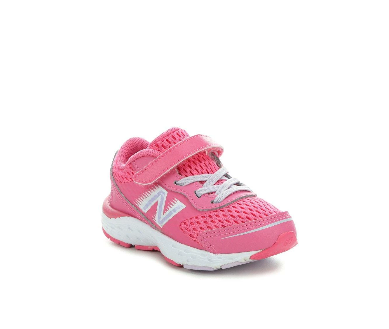Best Sale ๐ฅฐ Girls' New Balance Infant & Toddler IA680PA6 Wide Running ๐ Shoes Pink/White/Glow ๐ - Image 3