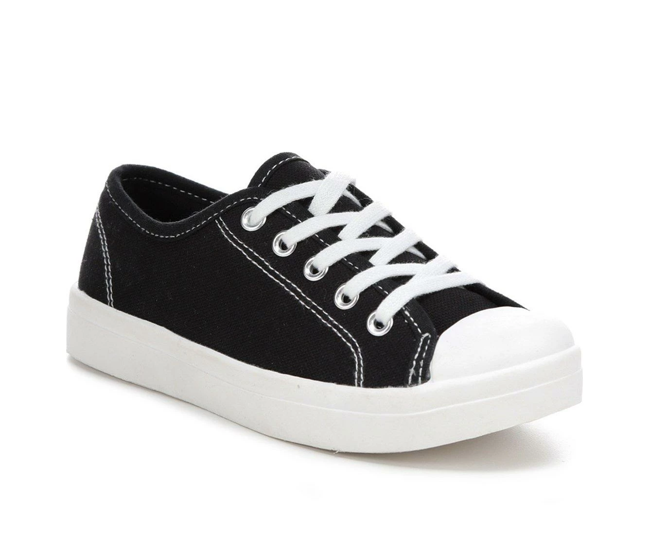 Best Sale 😍 Girls' Soda Little Kid & Big Kid Liz 👟 Sneakers Black/White ✔️ - Image 3