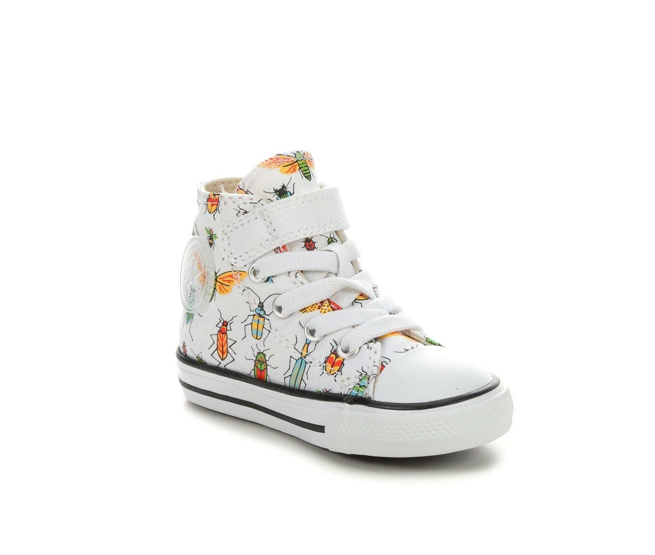 Cheap ๐ Kids' Converse Infant & Toddler Chuck Taylor All Star Bugged Out 1V ๐ Sneakers White/Black ๐งจ - Image 3