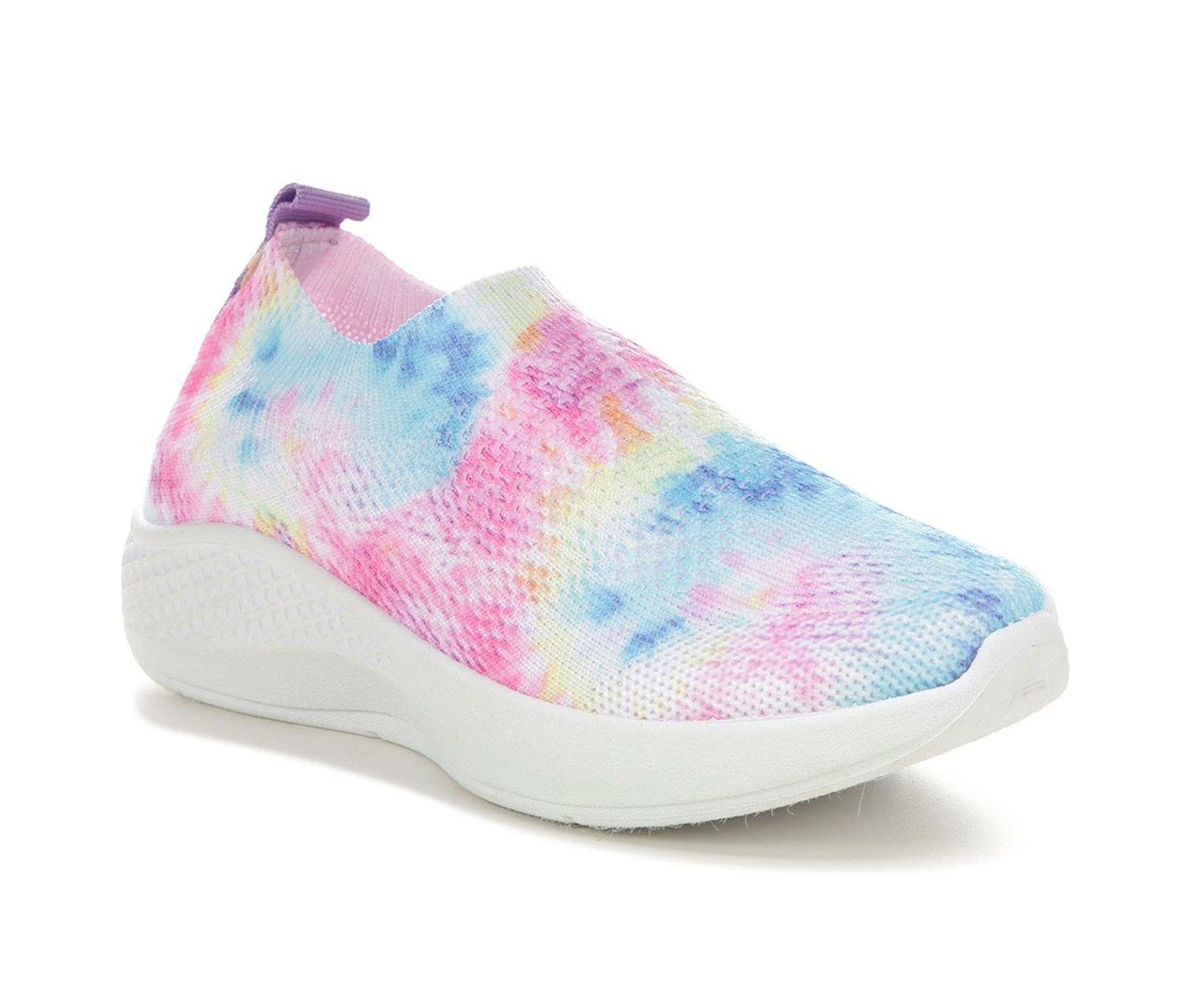 Outlet ๐งจ Girls' Paris Blues Little Kid & Big Kid Jolie Slip-On Wedge ๐ Sneakers Tie Dye ๐ - Image 3