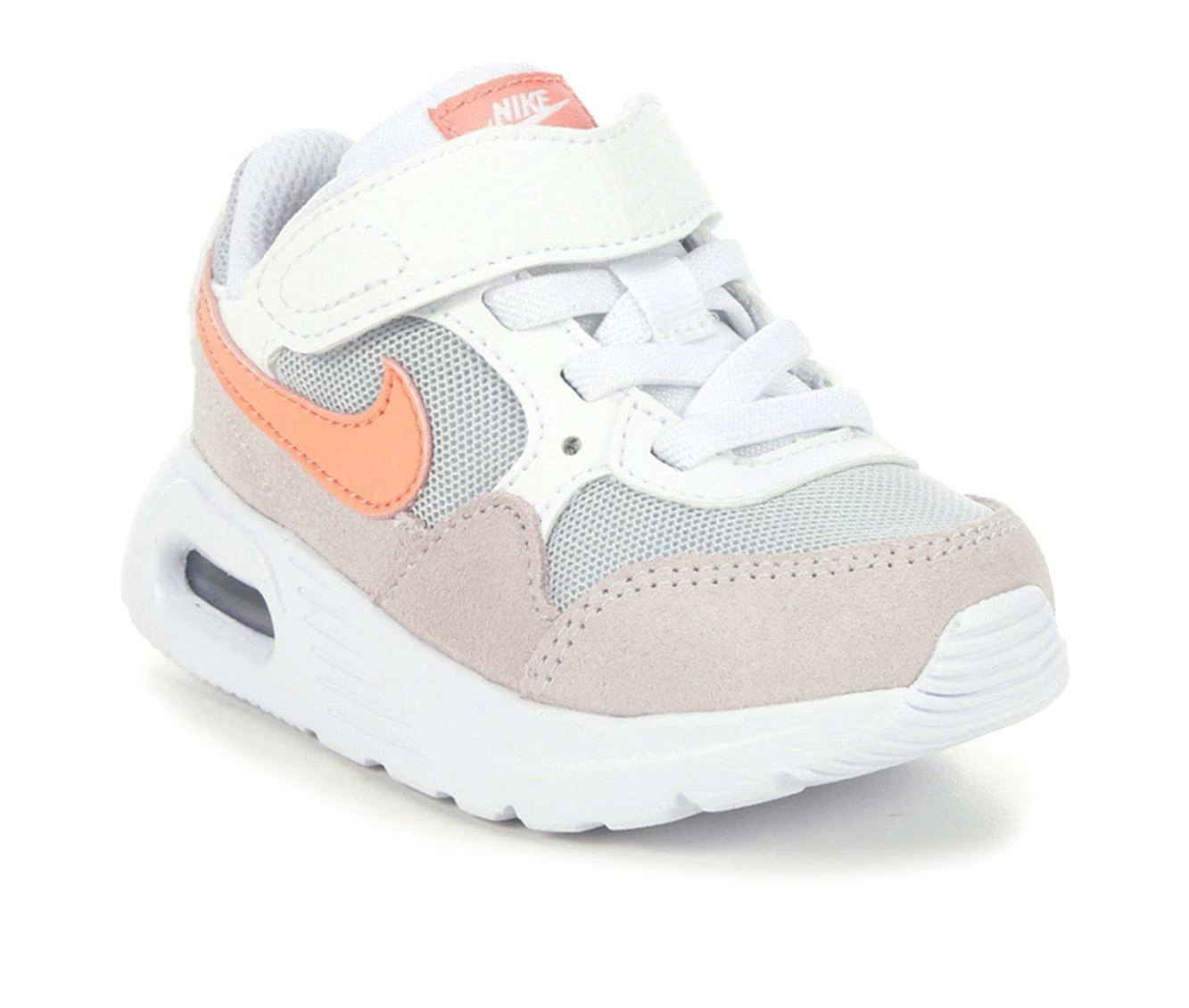 New ๐คฉ Girls' Nike Infant & Toddler Air Max SC Running ๐ Shoes Wh/Peach/Violet โ๏ธ - Image 3