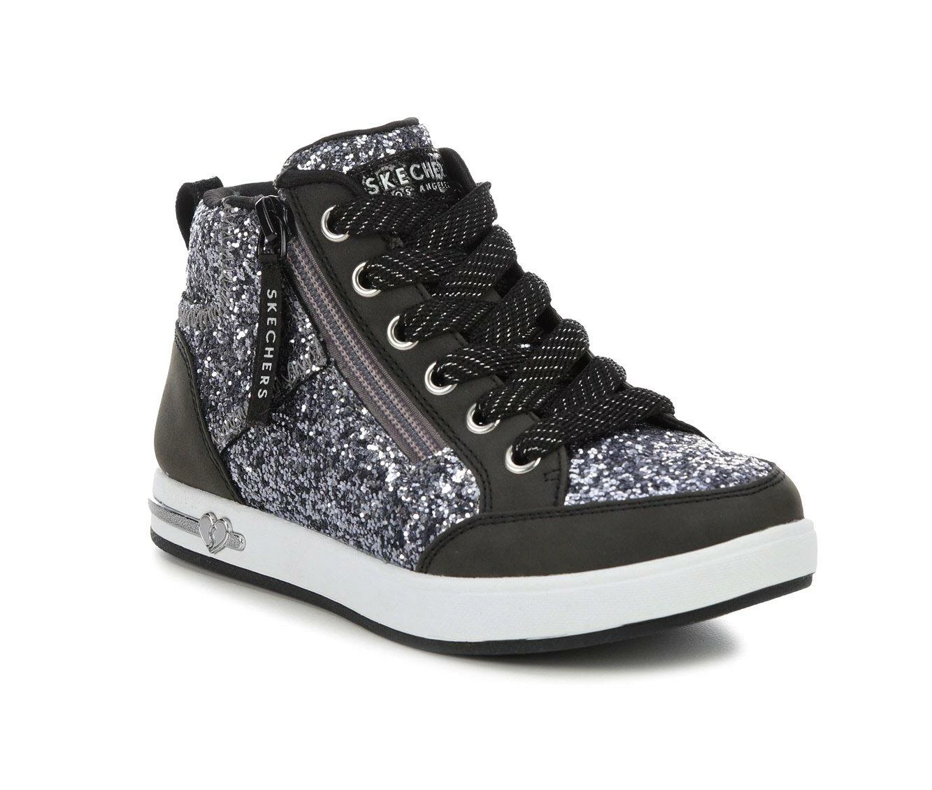 Coupon ๐ฅ Girls' Skechers Little Kid & Big Kid Shoutouts 2.0 Mid-Top ๐ Sneakers Black ๐ - Image 3