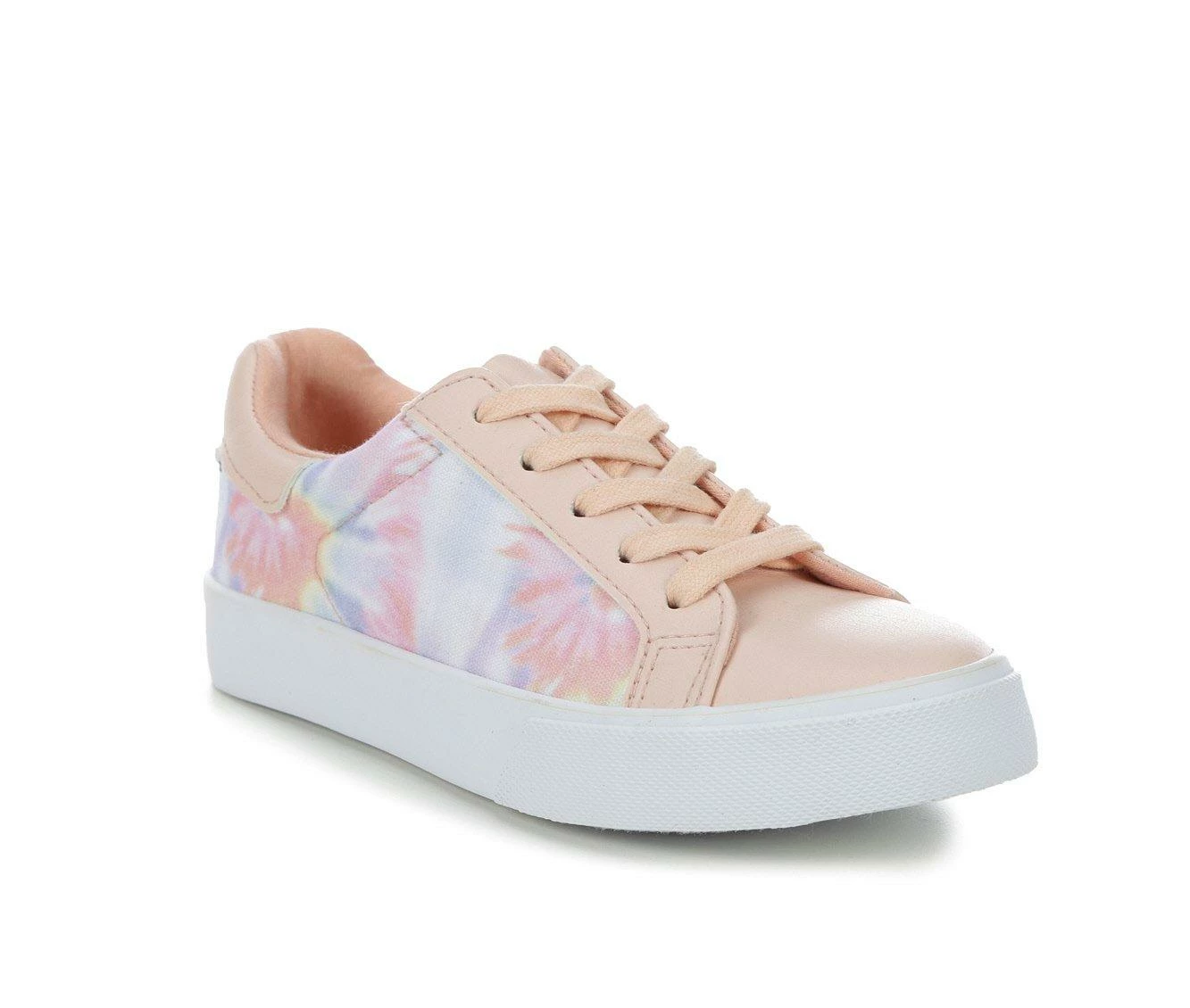 Cheap ๐ฏ Girls' Soda Little Kid & Big Kid Kara Platform ๐ Sneakers Pink Tie Dye โจ - Image 3
