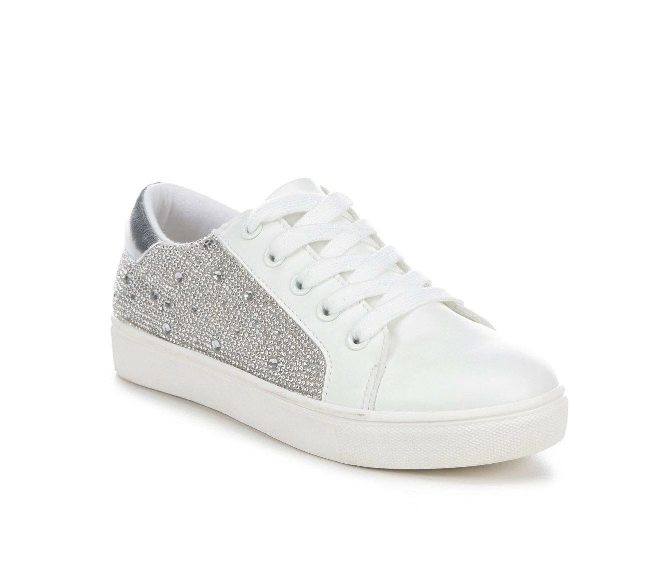 New 🥰 Girls' Soda Little Kid & Big Kid Maddie 👟 Sneakers White 🌟 - Image 3