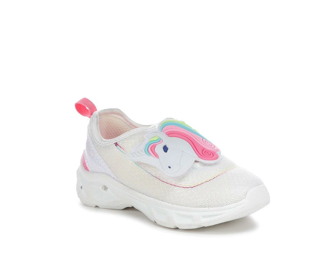 Top 10 ๐ Girls' Carters Toddler & Little Kid Hugh 2 Light-Up ๐ Sneakers White ๐ - Image 3