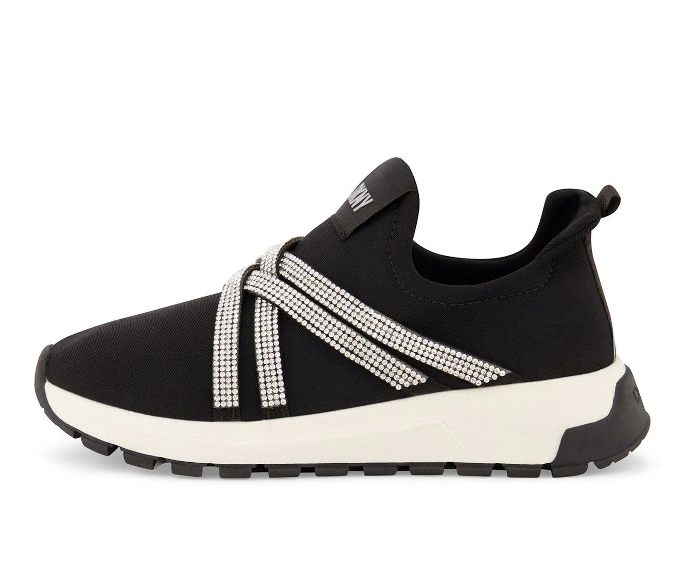 Best reviews of ๐งจ Girls' DKNY Little Kid & Big Kid Danni Criss Cross Slip On ๐ Sneakers Black โ - Image 3