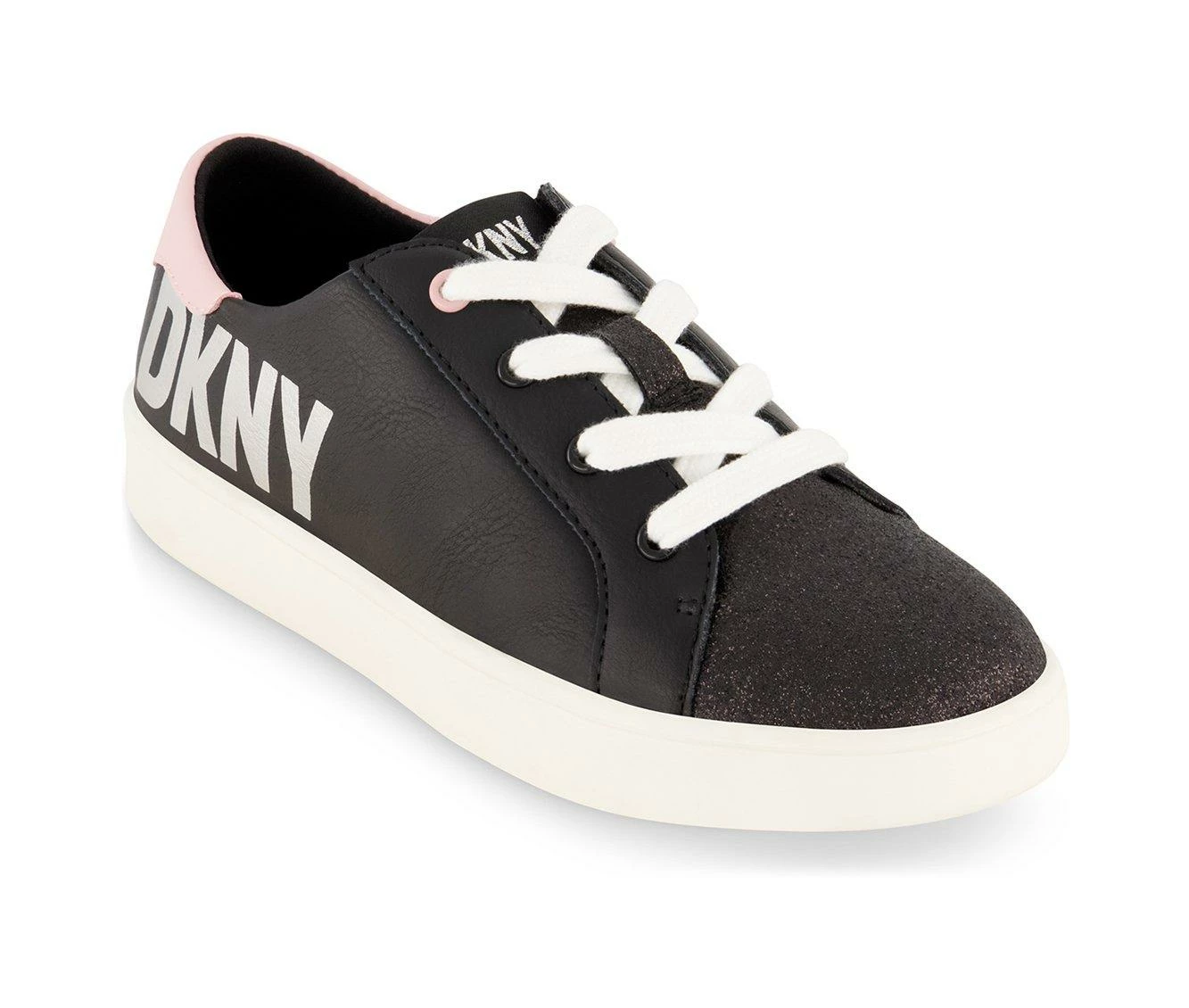Wholesale โ Girls' DKNY Little Kid & Big Kid Cam Verna ๐ Sneakers Black โ - Image 3