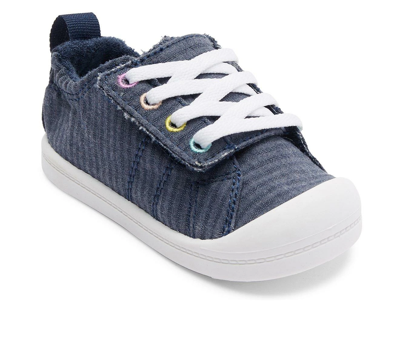 Outlet ๐ Girls' Roxy Toddler TW Bayshore III ๐ Sneakers True Navy โค๏ธ - Image 3