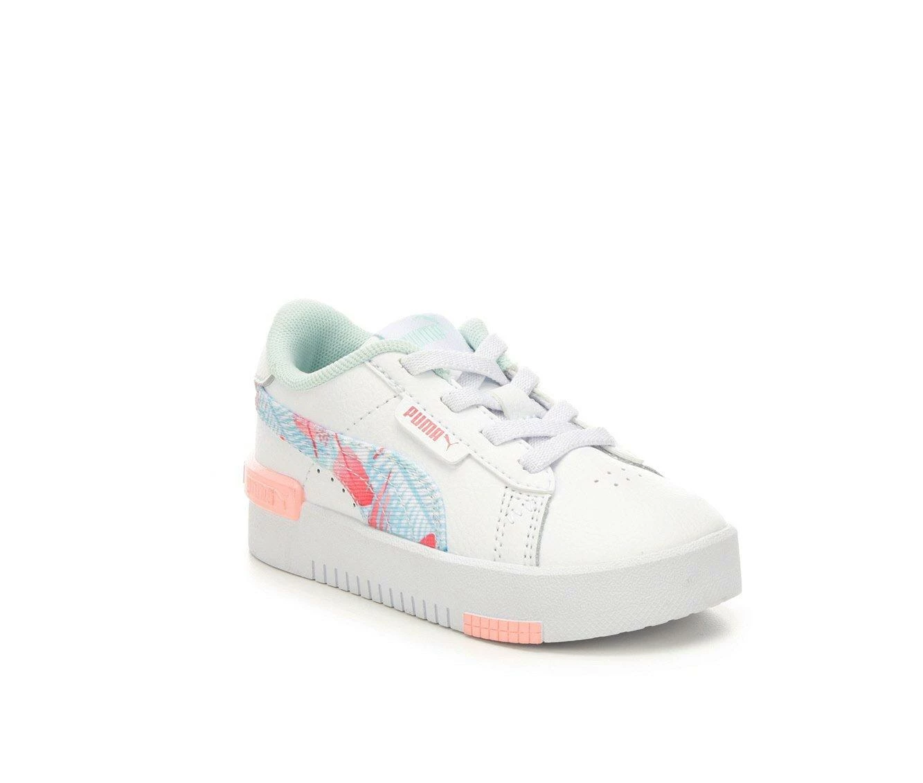 Discount ๐คฉ Girls' Puma Toddler Jada Flamingo Slip-On ๐ Sneakers Wht/Floral/Pink ๐ - Image 3