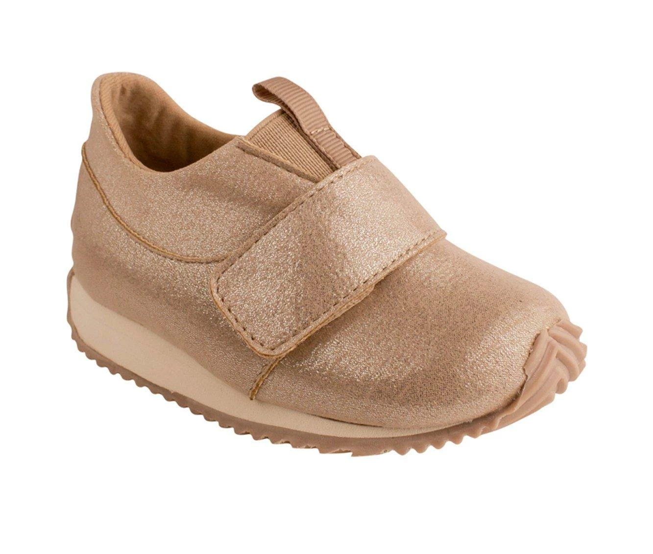 Brand new โจ Girls' Baby Deer Infant & Toddler & Little Kid Avery ๐ Sneakers Taupe โจ - Image 3