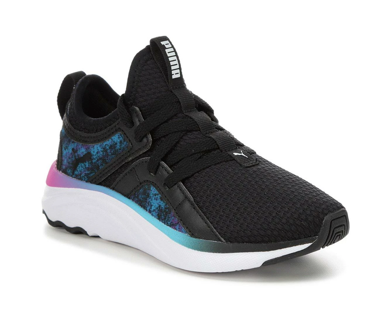 Best Sale ๐ Girls' Puma Little Kid & Big Kid Softride Sophia Running ๐ Shoes NtSky/Blk/Multi โญ - Image 3