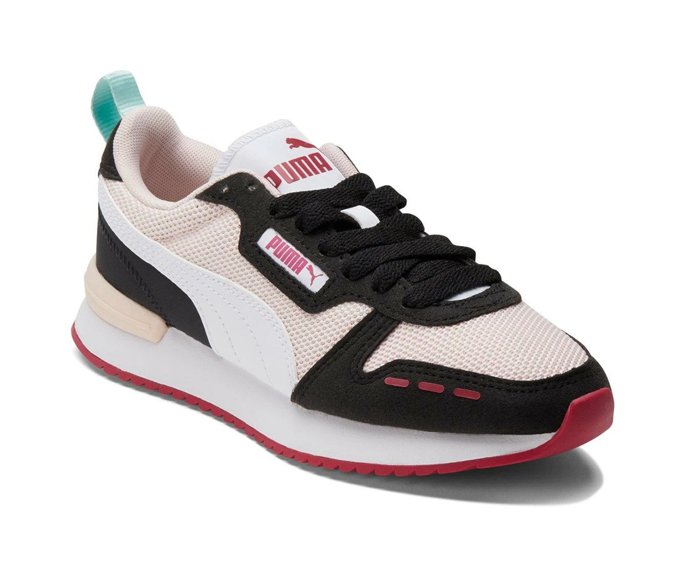 Discount ๐ฏ Girls' Puma Big Kid R78 Jr. ๐ Sneakers Lotus/Wht/Blk ๐ฅ - Image 3