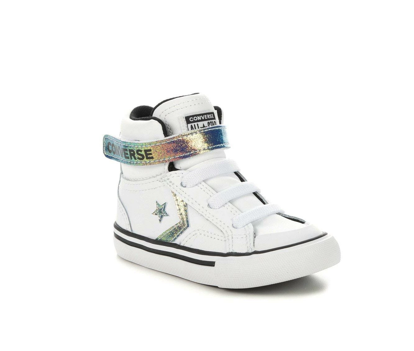 Deals ๐คฉ Kids' Converse Toddler Pro Blaze High Top ๐ Sneakers Wht/Blk/Wht ๐ - Image 3