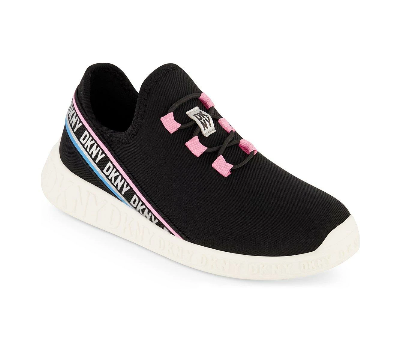 Buy ๐ Girls' DKNY Little Kid & Big Kid Allie Cool ๐ Sneakers Black ๐ฏ - Image 3