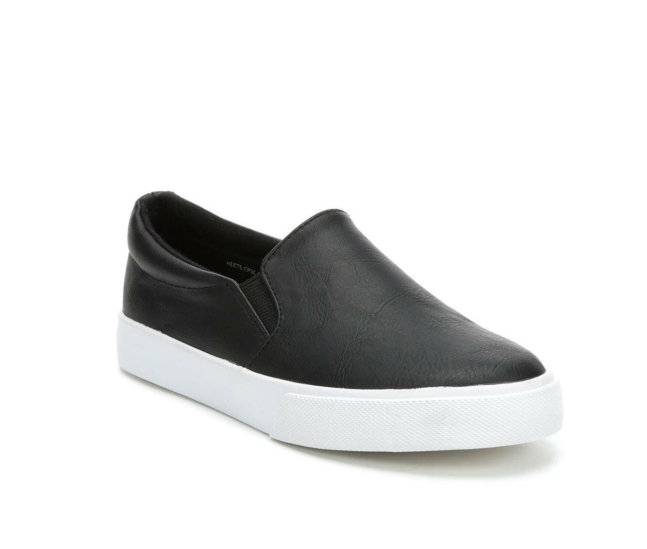 Outlet โ๏ธ Girls' Soda Toddler & Little Kid & Big Kid Reign Slip-On ๐ Sneakers Black โค๏ธ - Image 3