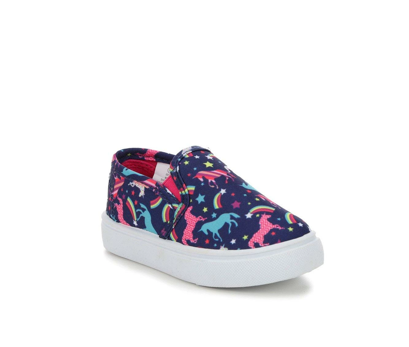 New โ๏ธ Girls' Paris Blues Toddler Tara Slip-On ๐ Shoes Navy ๐ - Image 3