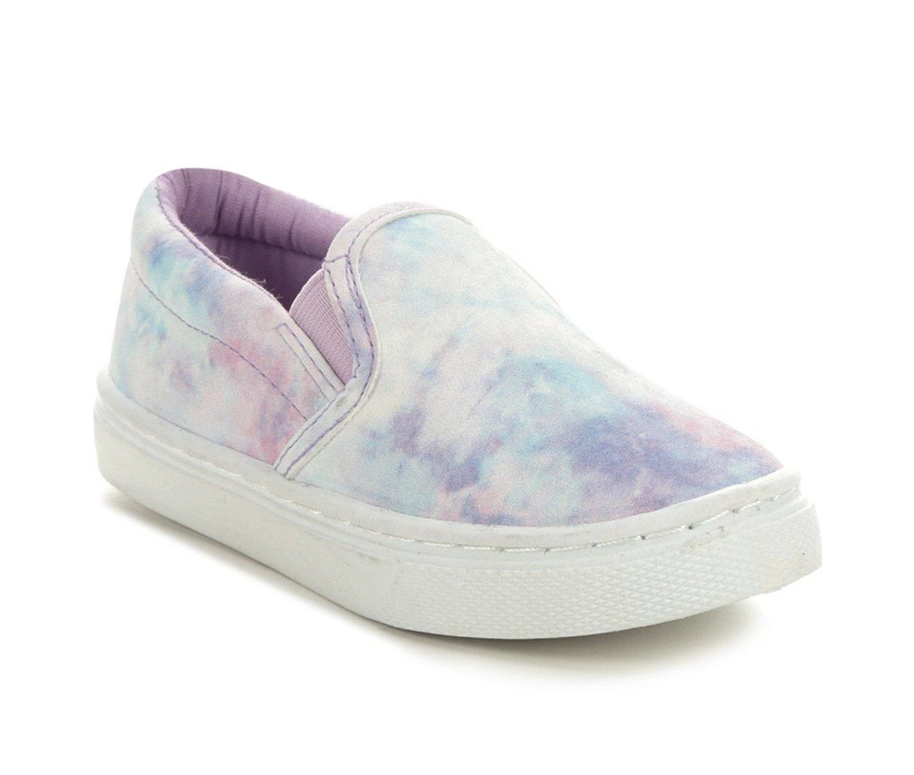 Cheapest ๐ Girls' Capelli New York Toddler Tie Dye Slip-On ๐ Sneakers Pastel Combo โญ - Image 3