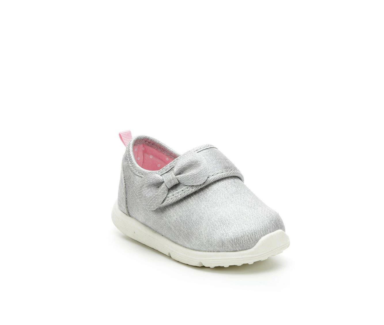 Flash Sale 🎉 Girls' Carters Infant & Toddler Turbo Crib 👟 Shoes Grey 💯 - Image 3