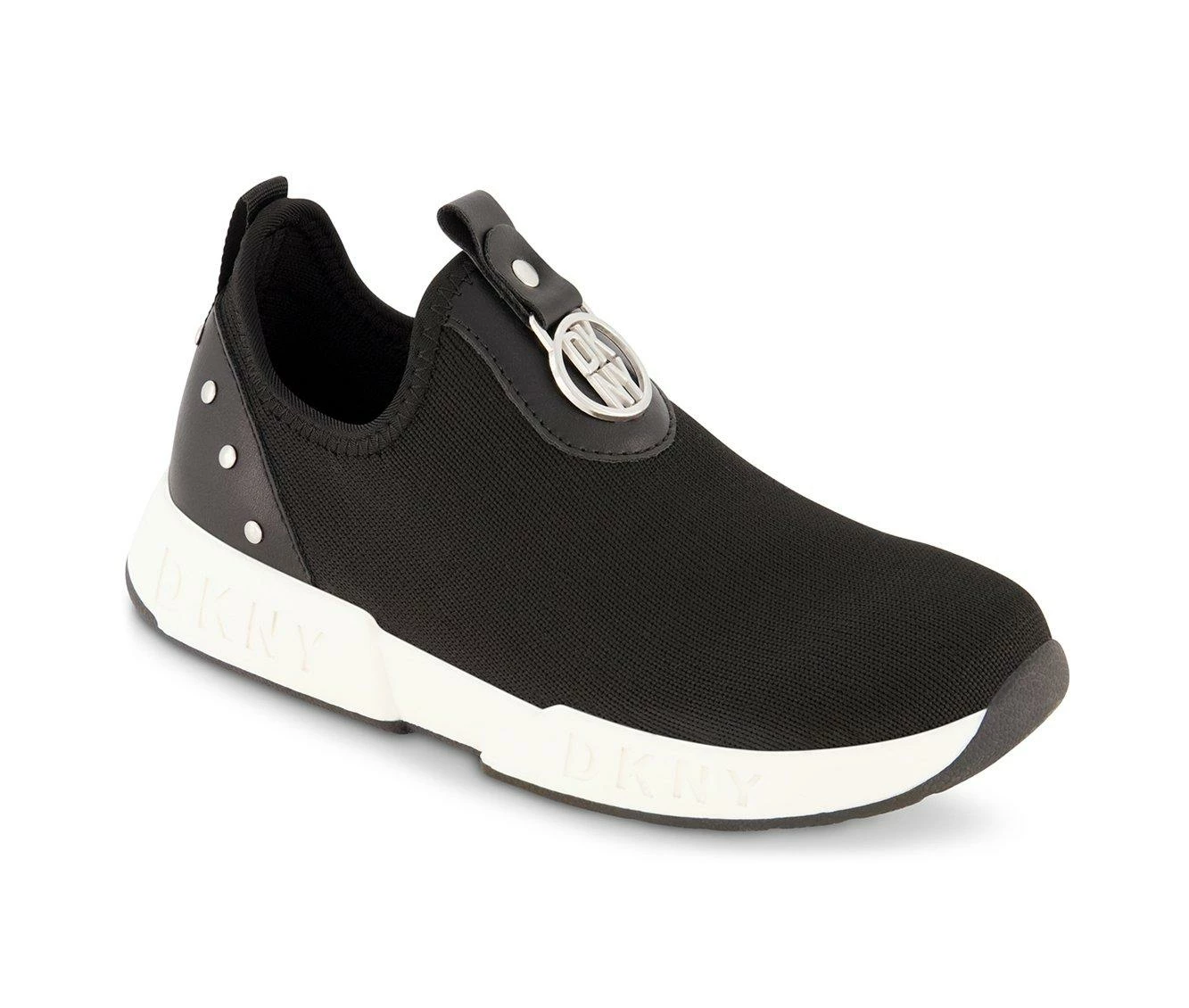Cheapest ๐ฅ Girls' DKNY Little Kid & Big Kid Maddie Delta ๐ Sneakers Black โ๏ธ - Image 3